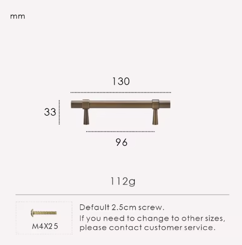 Elmhurst Wardrobe Appliance Handle-Welvere
