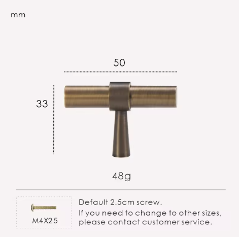 Elmhurst Wardrobe Appliance Handle-Welvere