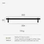 Elmhurst Wardrobe Appliance Handle-Welvere