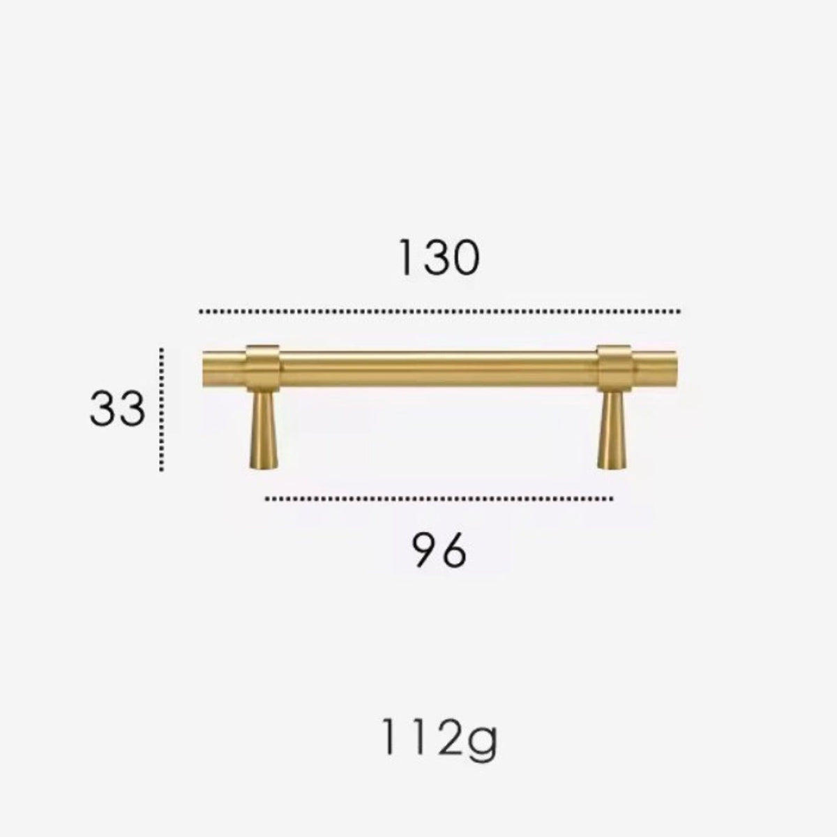 Elmhurst Wardrobe Appliance Handle-Welvere