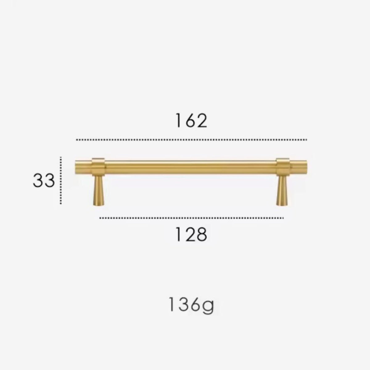 Elmhurst Wardrobe Appliance Handle-Welvere