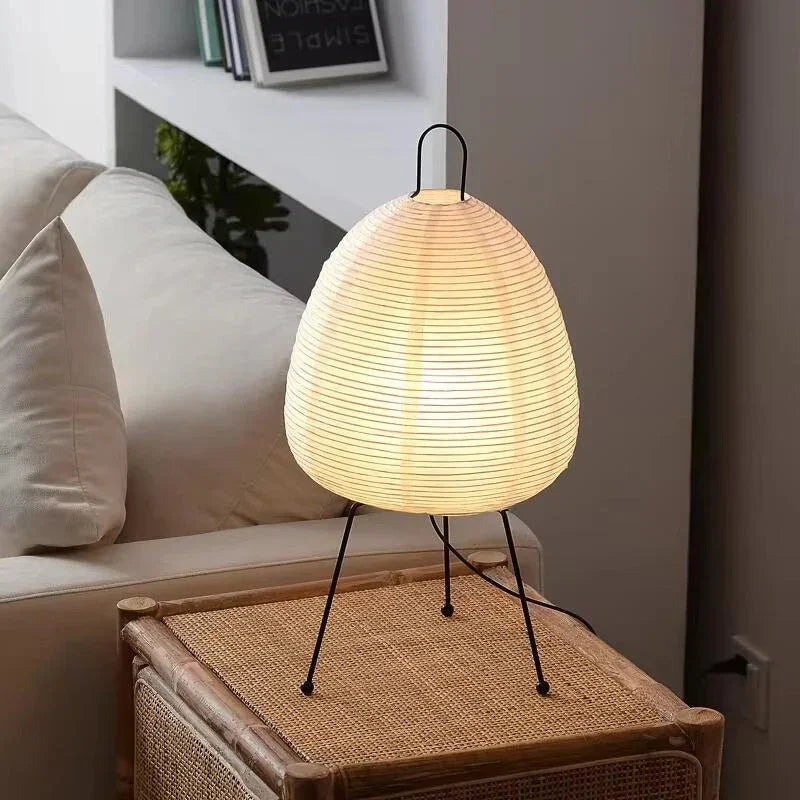 Elmmere Rice Paper Lamp-Welvere