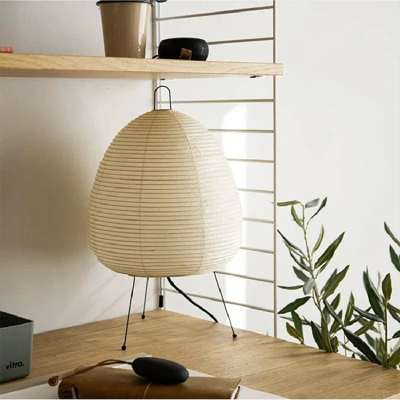 Elmmere Rice Paper Lamp-Welvere