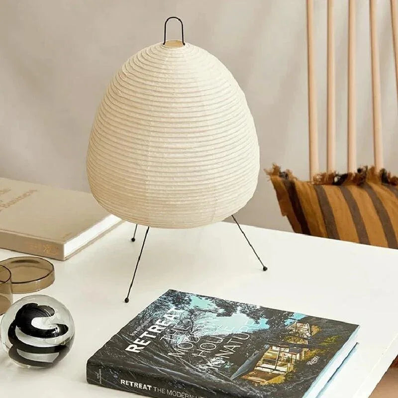Elmmere Rice Paper Lamp-Welvere