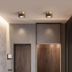 Elmwood Wood Surface Mounted Downlight-Welvere