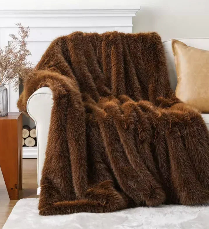 Ember Montero Fur Blanket-Welvere