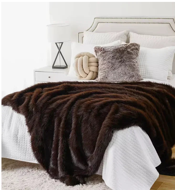 Ember Montero Fur Blanket-Welvere