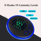 EMS Abdominal Muscle Stimulator Belt, 107 cm, 19 Levels, 8 Modes