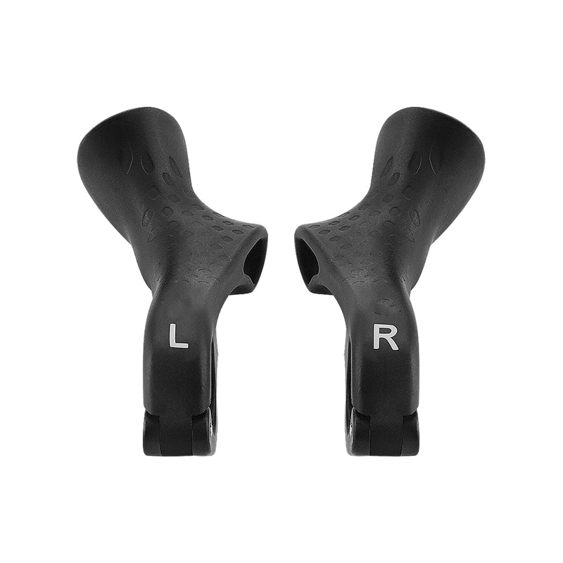 Ergonomic Bicycle Handlebar Grips, Carbon and Nylon Fibre, 120 g, 1 Pair