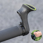 Ergonomic Bicycle Handlebar Grips, Carbon and Nylon Fibre, 120 g, 1 Pair