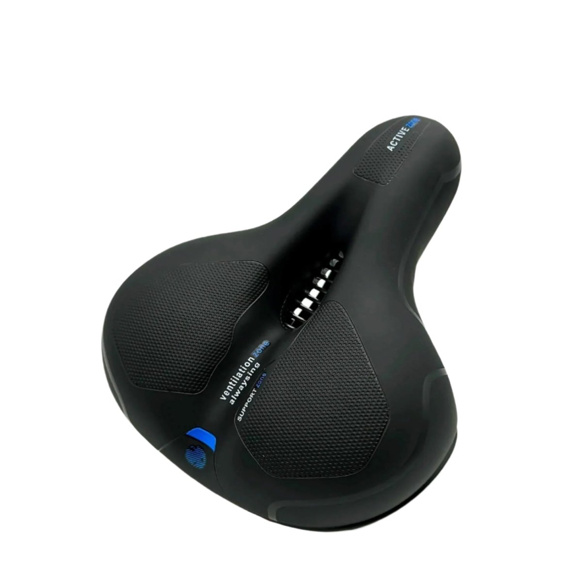 Ergonomic Gel Bike Saddle with Rear Reflector, 27 × 22 cm