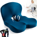 Ergonomic Seat Cushion with Integrated Lumbar Support