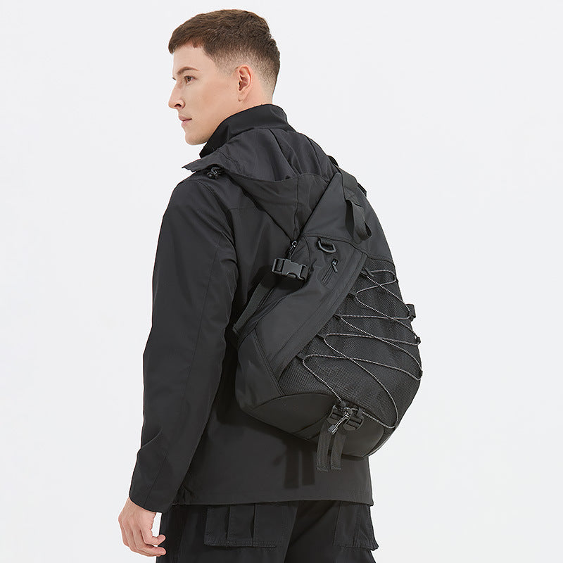 Ergonomic Sling Backpack with Adjustable Padded Strap