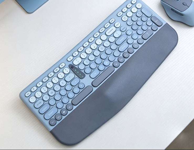 Ergonomic Wireless Keyboard and Mouse Combo