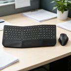 Ergonomic Wireless Keyboard and Mouse Combo