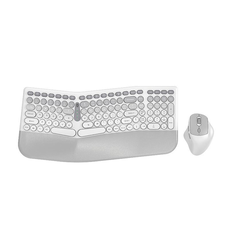 Ergonomic Wireless Keyboard and Mouse Combo