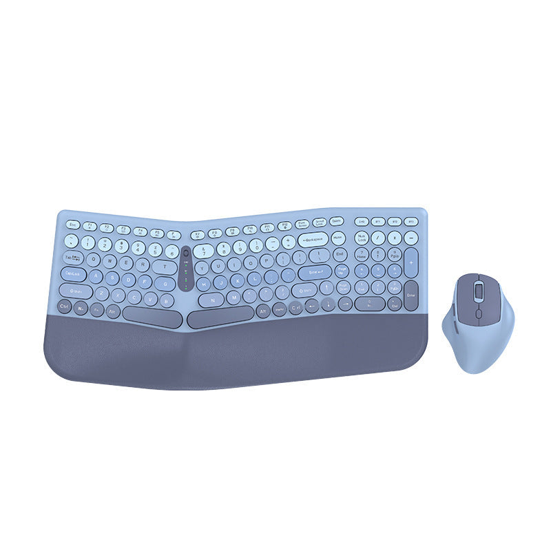 Ergonomic Wireless Keyboard and Mouse Combo