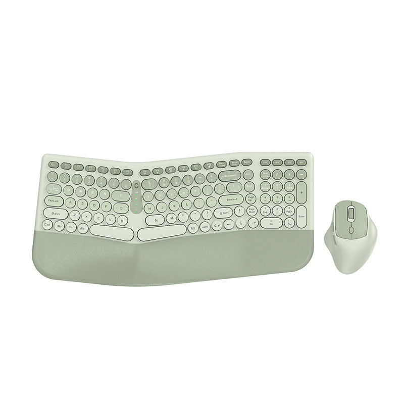 Ergonomic Wireless Keyboard and Mouse Combo