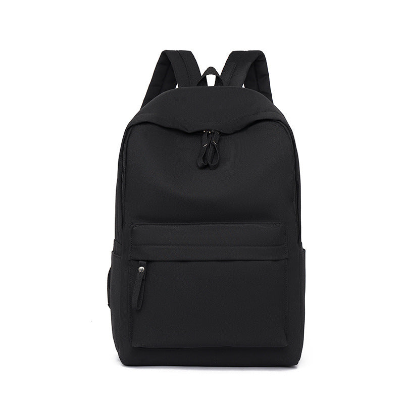 Everyday Backpack with Adjustable Padded Straps and Front and Side Pockets