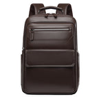 Executive Leather Backpack for Work, Business Meetings and Travel