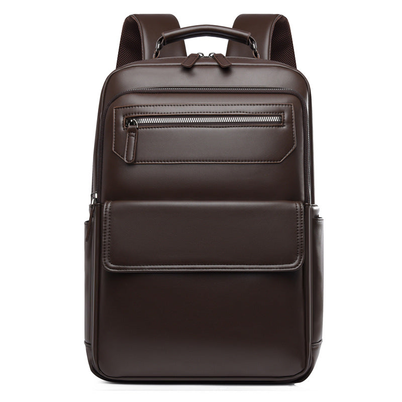 Executive Leather Backpack for Work, Business Meetings and Travel