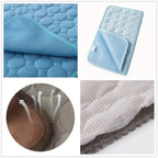 Extra Large Dog Cooling Mat and Blanket for Dogs and Cats, 40 × 30 cm to 150 × 100 cm
