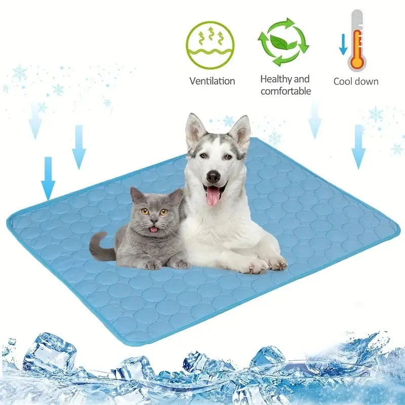 Extra Large Dog Cooling Mat and Blanket for Dogs and Cats, 40 × 30 cm to 150 × 100 cm