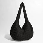 Extra-Large Quilted Nylon and Polyester Shoulder Bag, 48 × 35 × 18cm