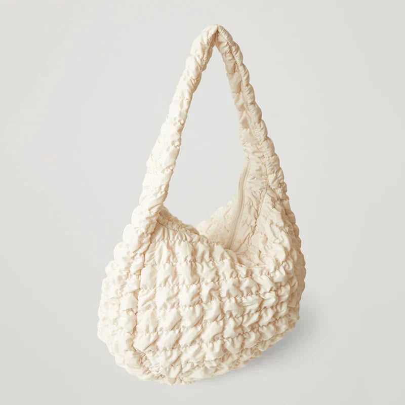Extra-Large Quilted Nylon and Polyester Shoulder Bag, 48 × 35 × 18cm