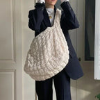 Extra-Large Quilted Nylon and Polyester Shoulder Bag, 48 × 35 × 18cm