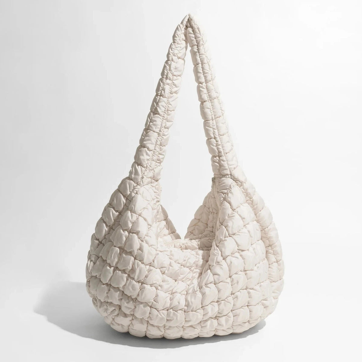Extra-Large Quilted Nylon and Polyester Shoulder Bag, 48 × 35 × 18cm