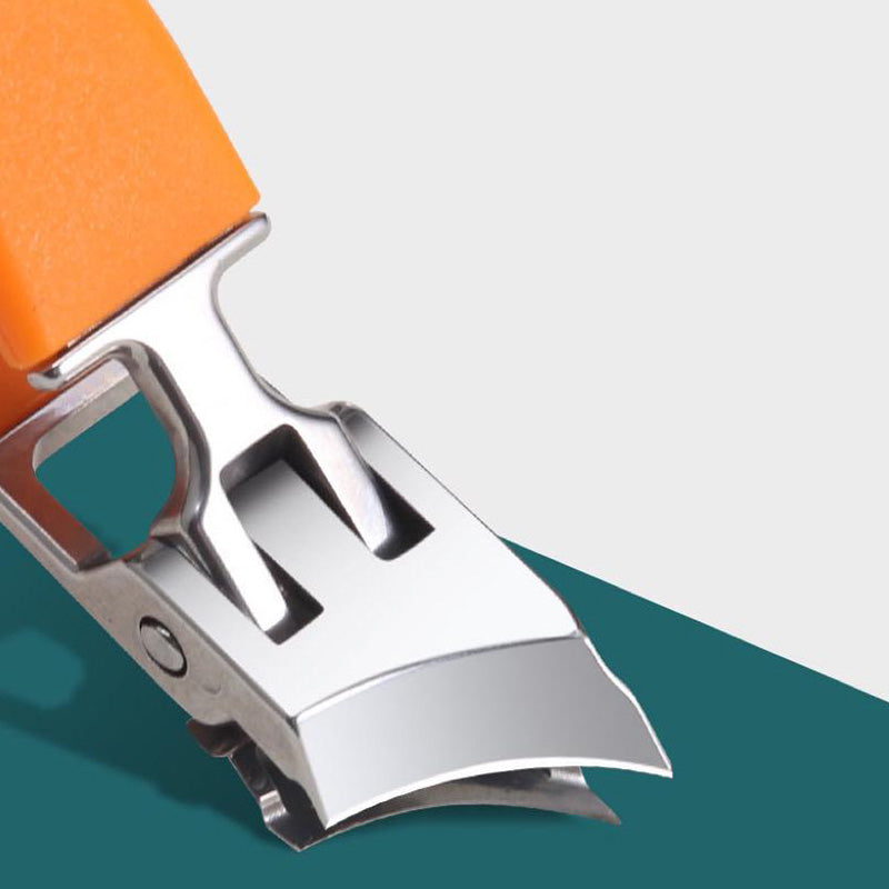 Extra-Wide Stainless Steel Nail Clipper with 15 mm Jaw