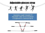 Adjustable Silicone Glasses Strap - Non-Slip, 20-30 cm Length, view 2