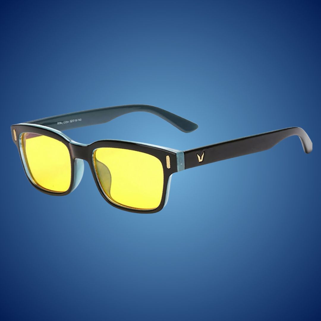 Blue Light Blocking Computer Glasses - Blocks 80% Blue Light, Reduces Eye Strain, view 3