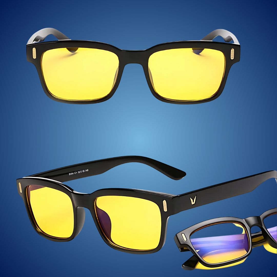 Blue Light Blocking Computer Glasses - Blocks 80% Blue Light, Reduces Eye Strain, view 7