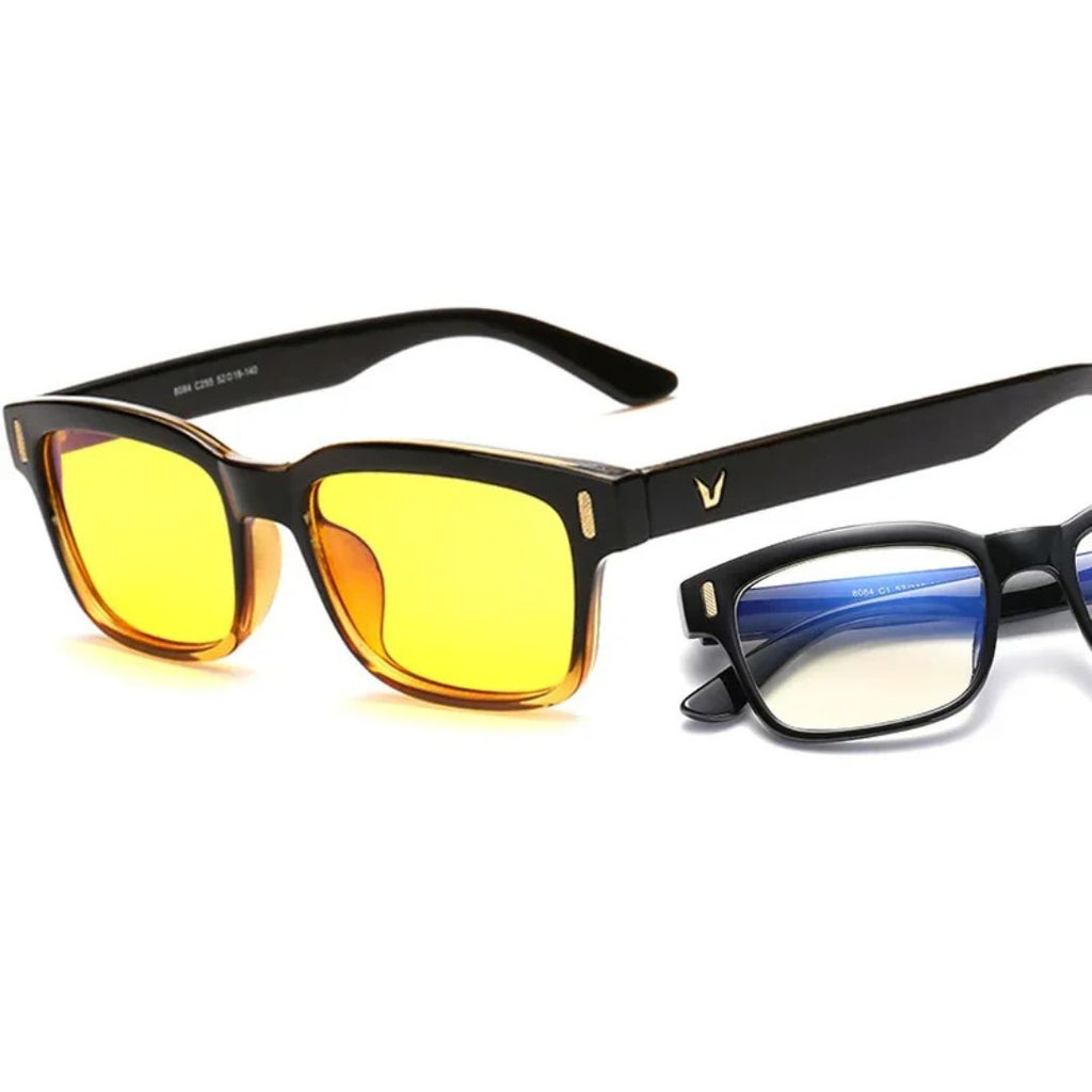 Blue Light Blocking Computer Glasses - Blocks 80% Blue Light, Reduces Eye Strain