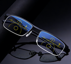 HD Anti-Blue Light Glasses - PC Lenses, Stainless Steel Frame, view 4