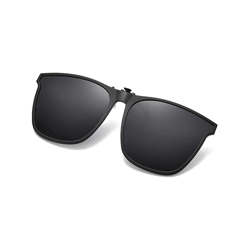 Sunglasses Clip for Glasses - UV400 Polarised, Alloy Metal, Oval 60x54mm, view 9