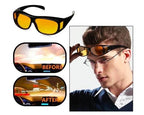 Anti-Reflective Night Vision Glasses for Driving - Fits Over Prescription Glasses, view 13