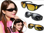 Anti-Reflective Night Vision Glasses for Driving - Fits Over Prescription Glasses, view 14