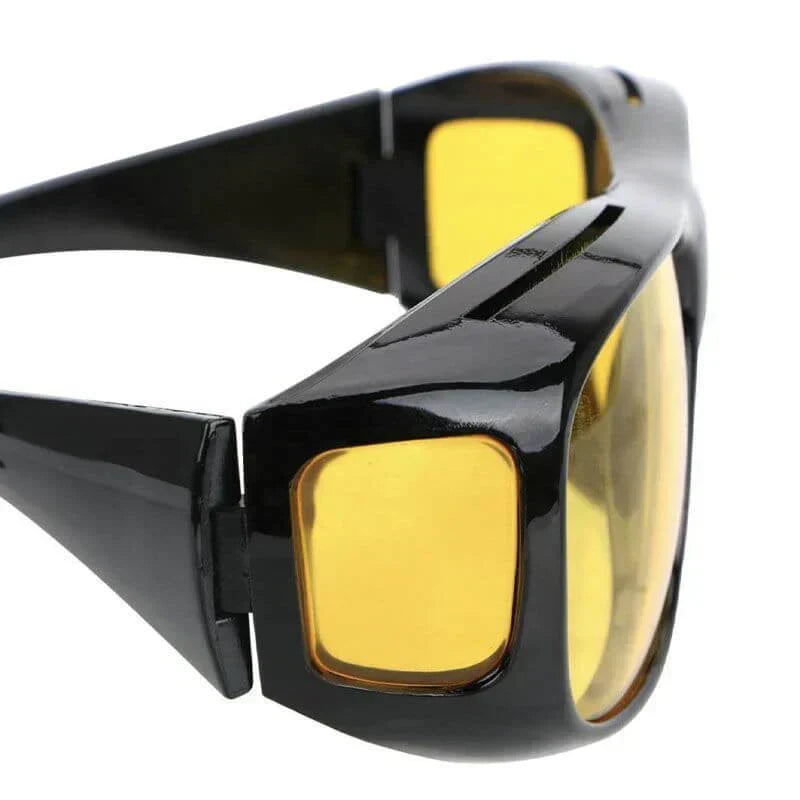 Anti-Reflective Night Vision Glasses for Driving - Fits Over Prescription Glasses, view 4