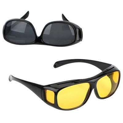 Anti-Reflective Night Vision Glasses for Driving - Fits Over Prescription Glasses, view 7
