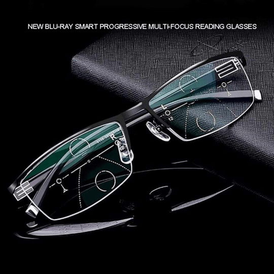 Intelligent Progressive Glasses - Automatic Field of Vision, Blue Light Filter, view 2