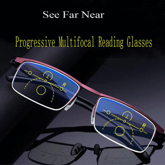 Intelligent Progressive Glasses - Automatic Field of Vision, Blue Light Filter, view 3