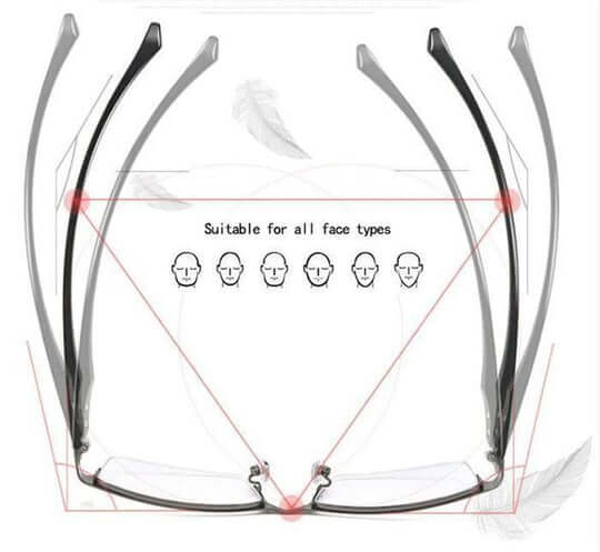Intelligent Progressive Glasses - Automatic Field of Vision, Blue Light Filter, view 7