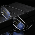 Intelligent Progressive Glasses - Automatic Field of Vision, Blue Light Filter