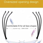Frameless Smart Zoom Reading Glasses - Lightweight PC, for Reading and Work, view 4