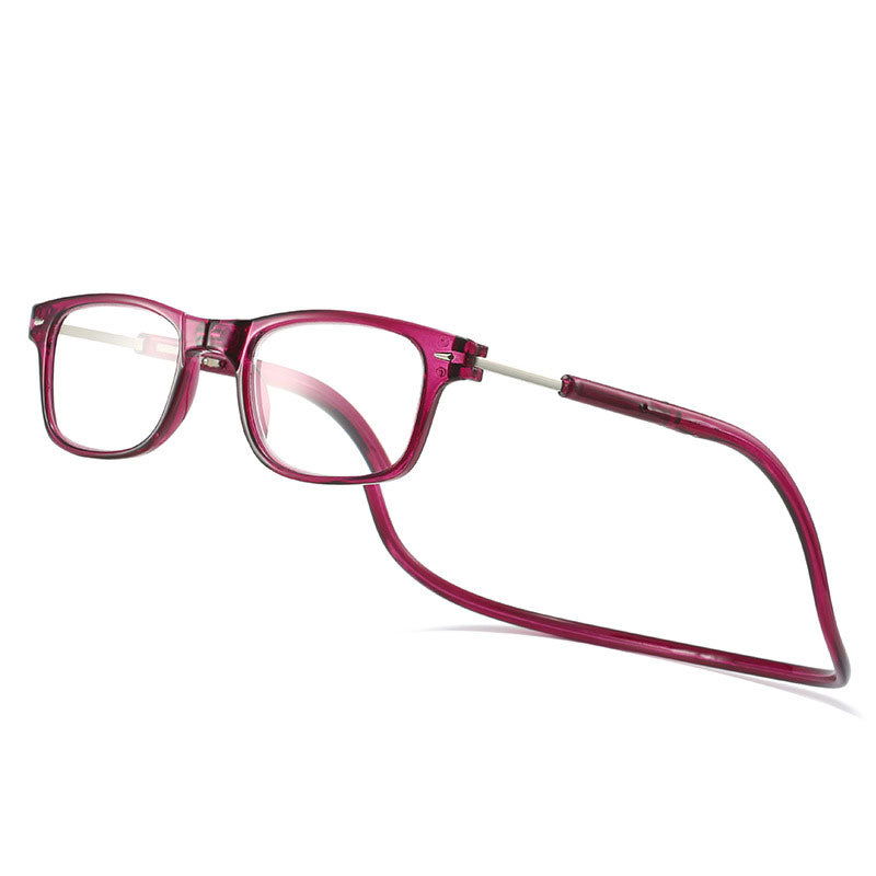Magnetic Neck Hanging Reading Glasses - Lightweight 27g PC Frame, view 3