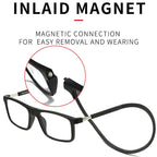 Magnetic Neck Hanging Reading Glasses - Lightweight 27g PC Frame, view 9