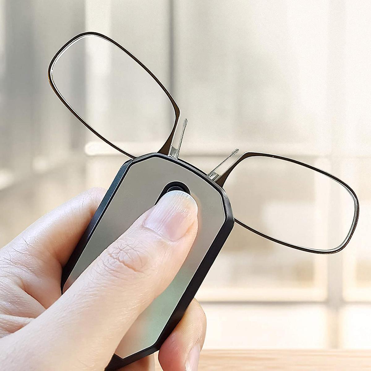 Portable Reading Glasses for Travel - Keychain Case, Shatterproof, view 6